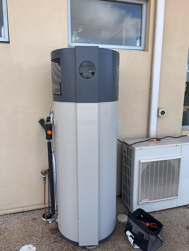 W&auml;rmepumpe Warmwasserbereiter