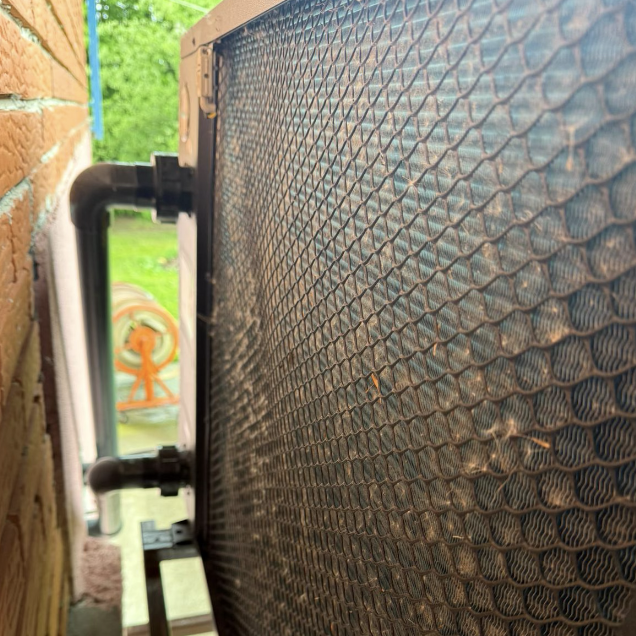 Luftfilter im Inneren