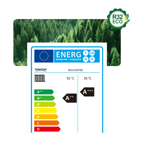 Hocheffiziente W&auml;rmepumpe