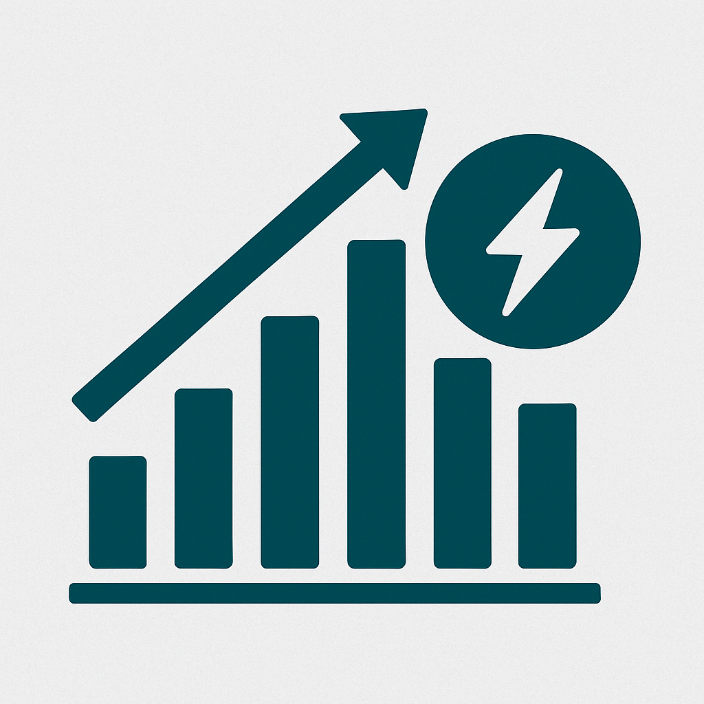 Pl&ouml;tzlicher Anstieg des Stromverbrauchs